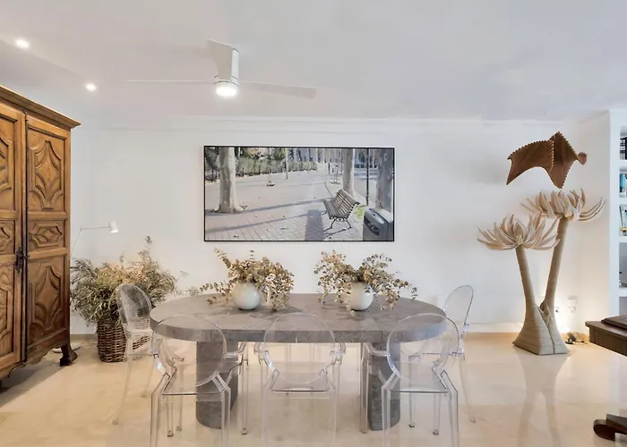 Lujoso Y Moderno Piso Con Piscina Cerca Del Campo De Golf En Guadalmina Alta - Quetzal 54 Apartamento